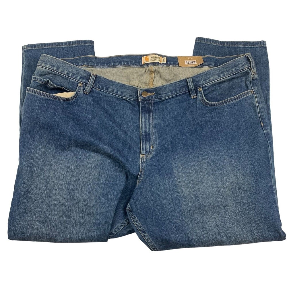Carhartt Jeans Womens 26W Plus Size 48x31 Straight leg Blaine Rugged Flex